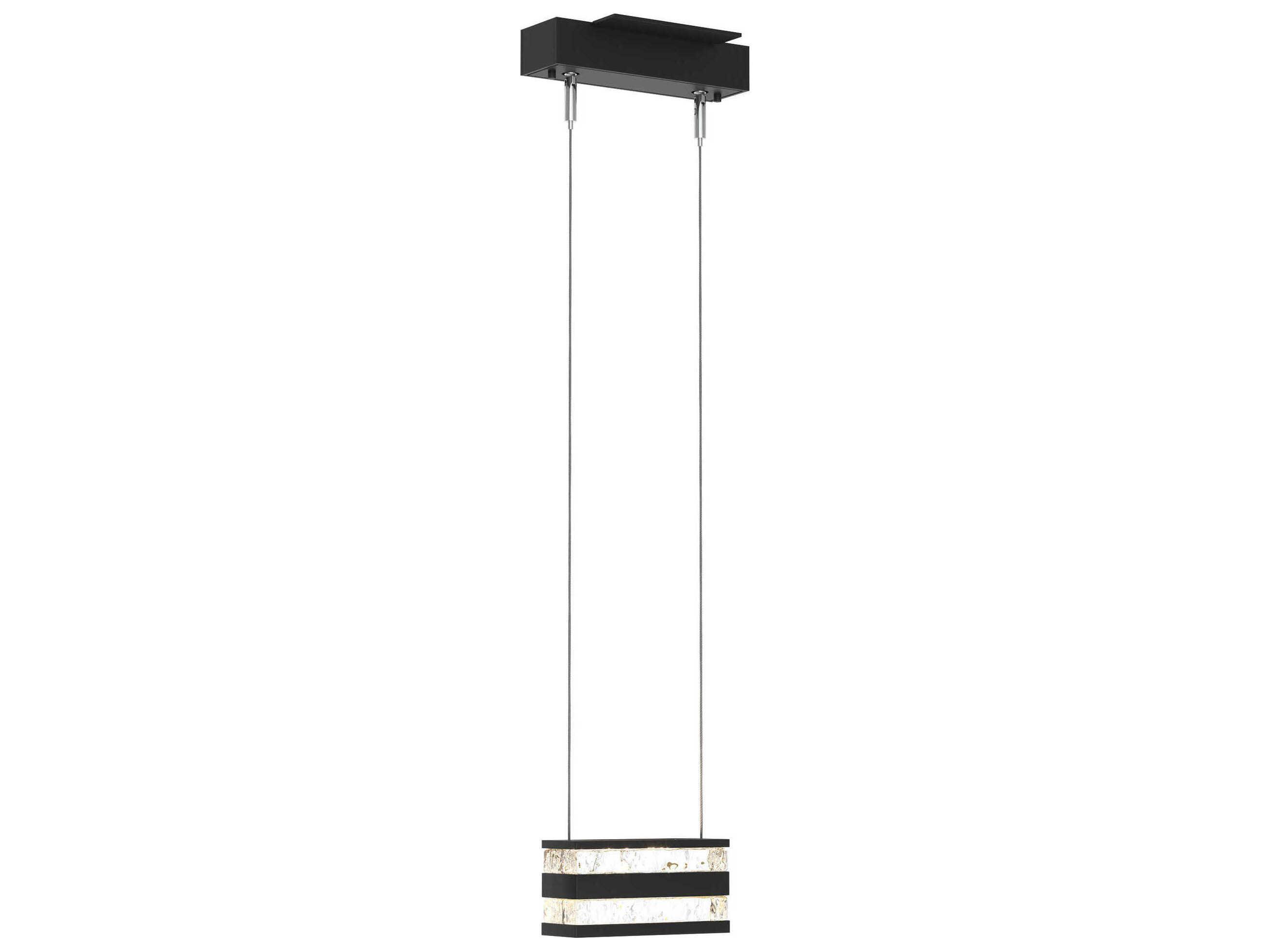 Hubbardton Forge Art + Alchemy Stacks 1-Light Geometric Mini Pendant