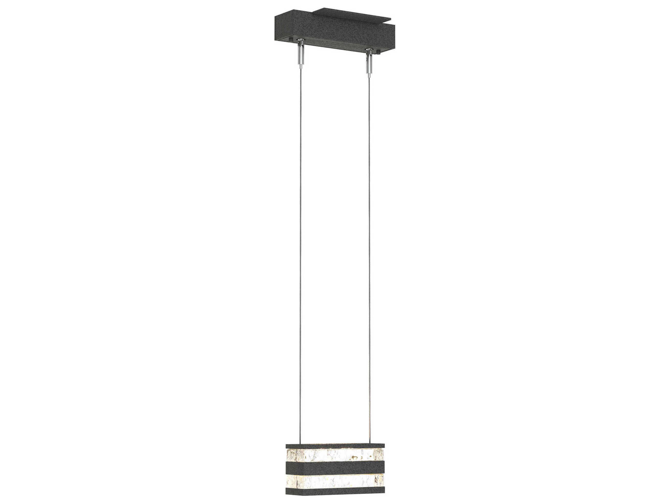 Hubbardton Forge Art + Alchemy Stacks 1-Light Geometric Mini Pendant
