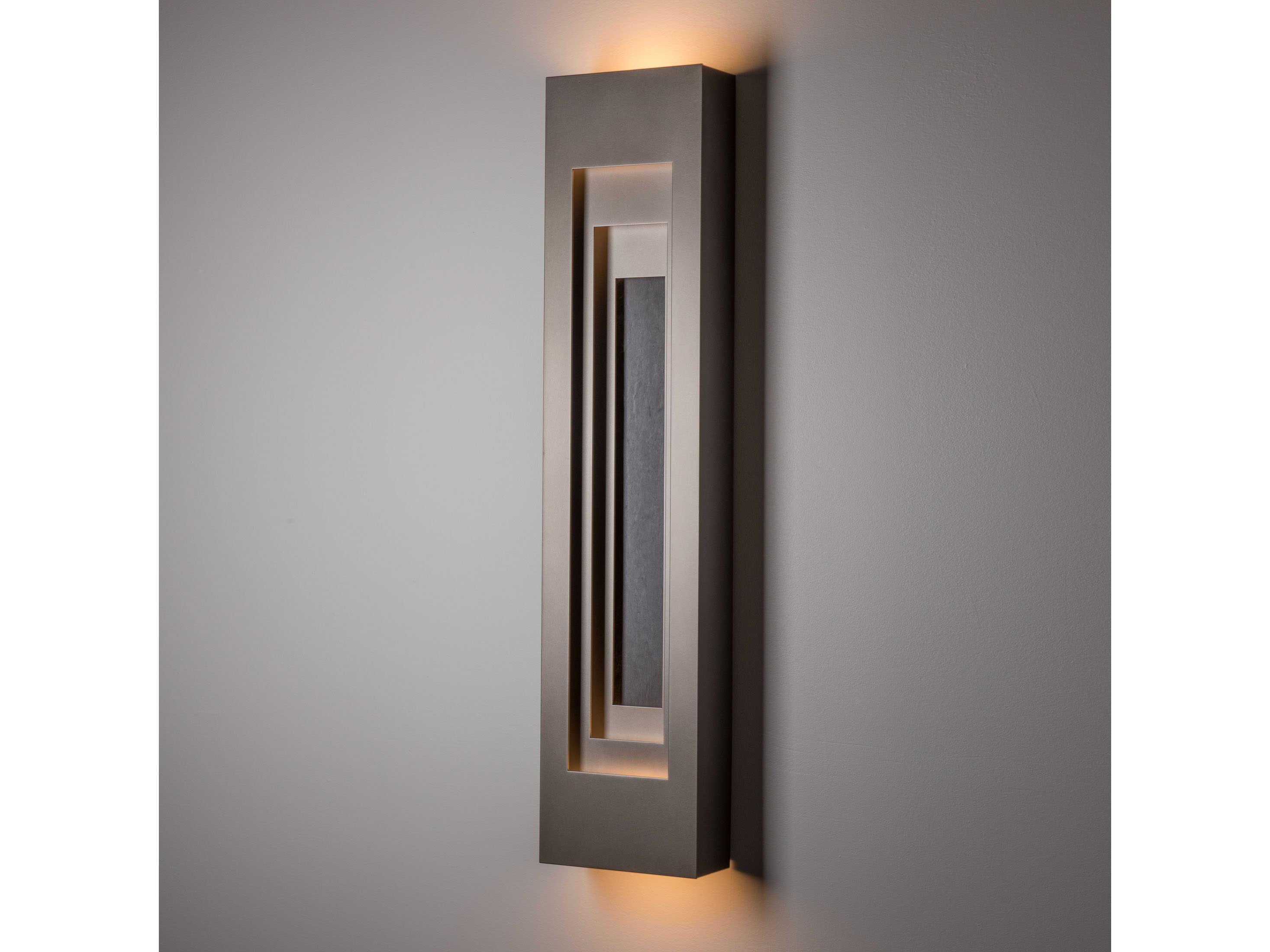 Hubbardton Forge Art + Alchemy Procession 2 - Light Outdoor Wall Light