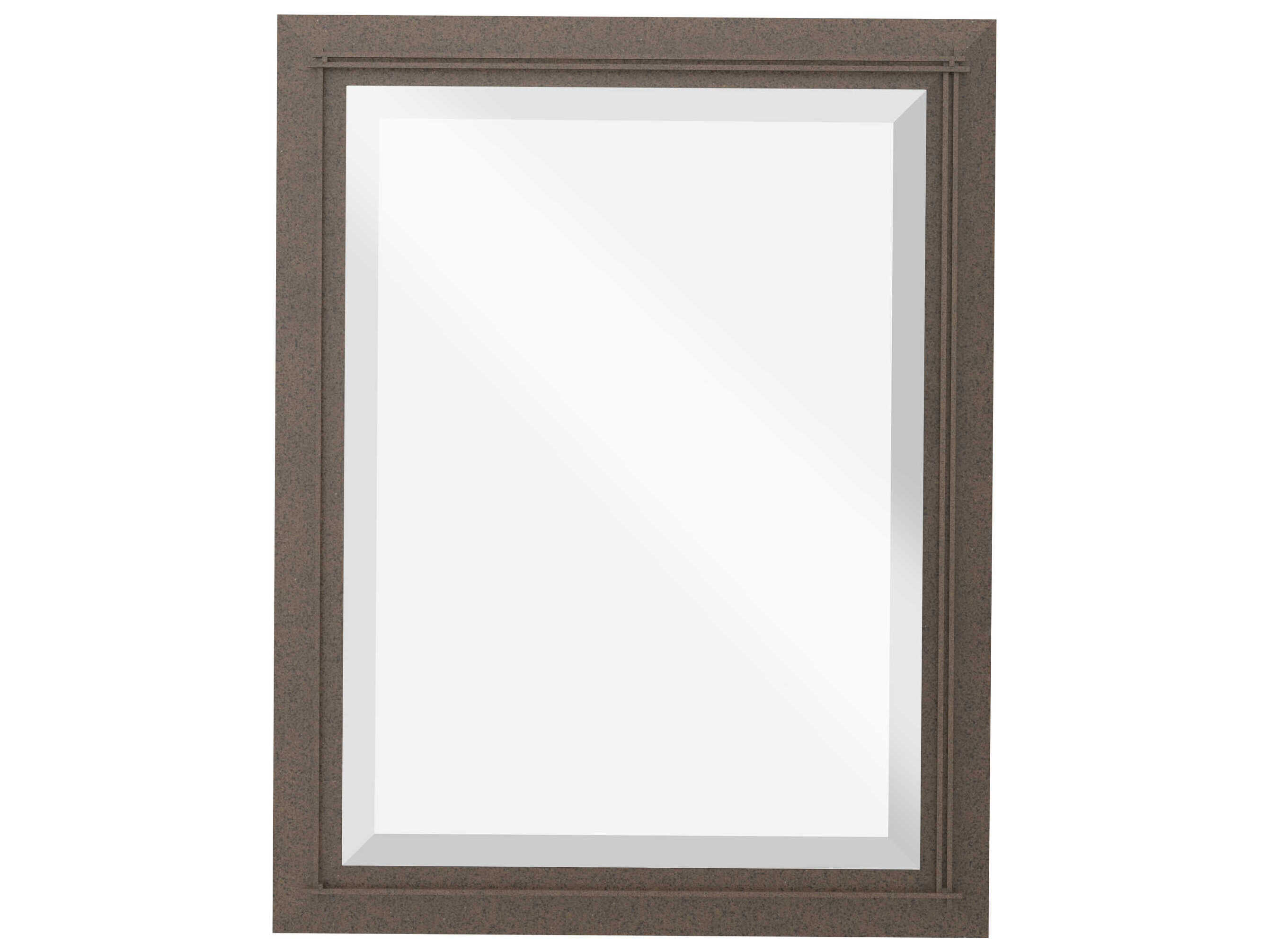 Hubbardton Forge Metra Rectangular Wall Mirror