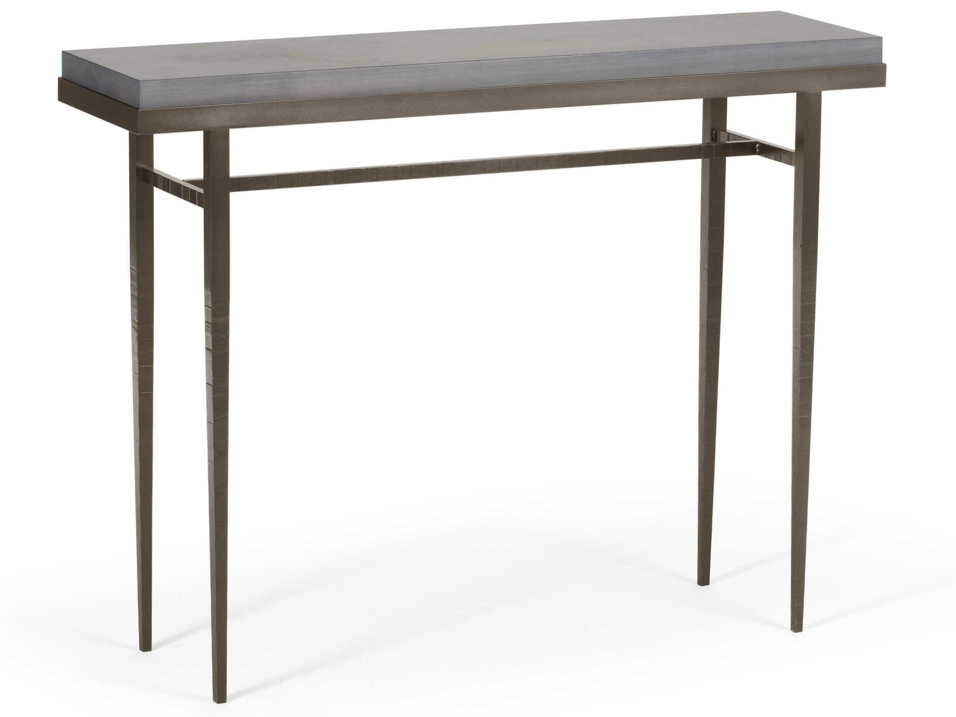 Hubbardton Forge Wick Rectangular Wood Console Table