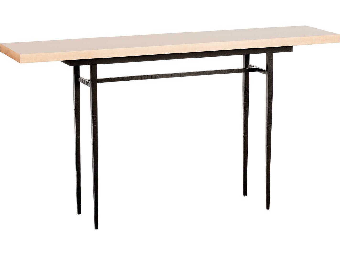 Hubbardton Forge Wick Rectangular Wood Console Table