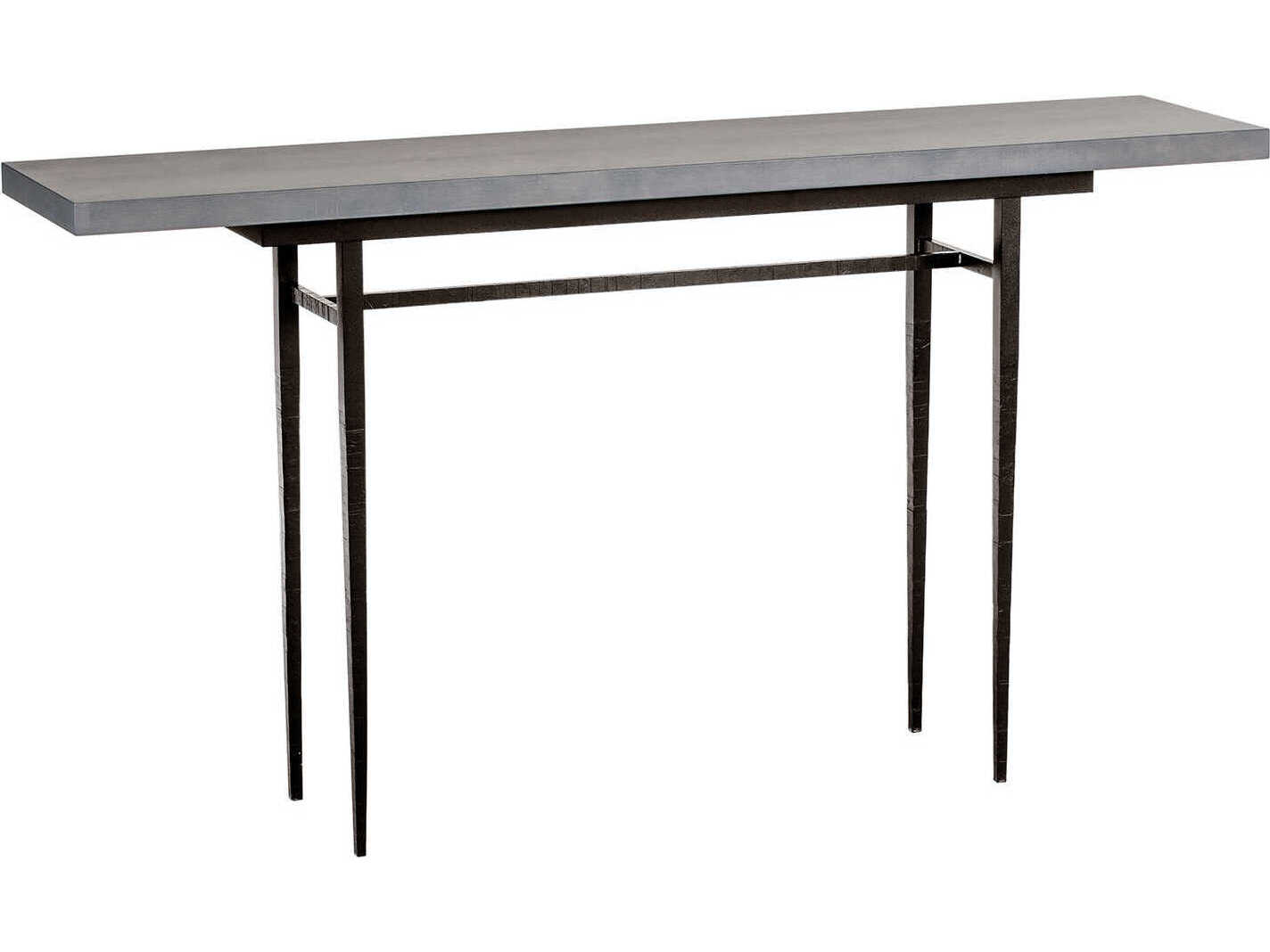 Hubbardton Forge Wick Rectangular Wood Console Table