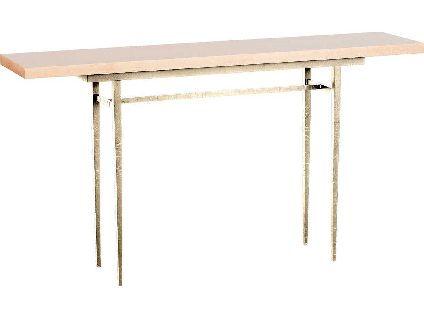 Hubbardton Forge Wick Rectangular Wood Console Table
