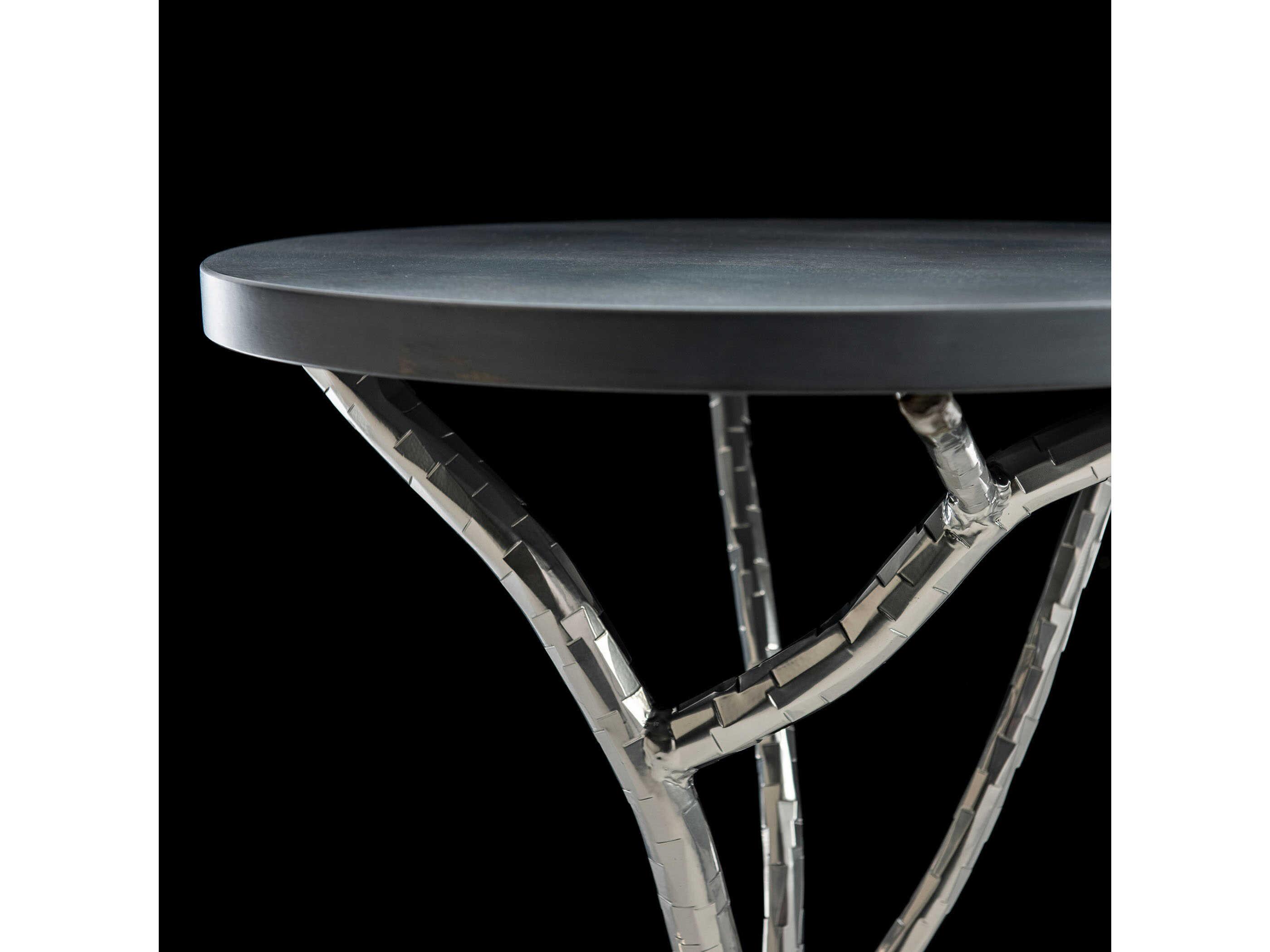 Hubbardton Forge Brindille Round Wood End Table