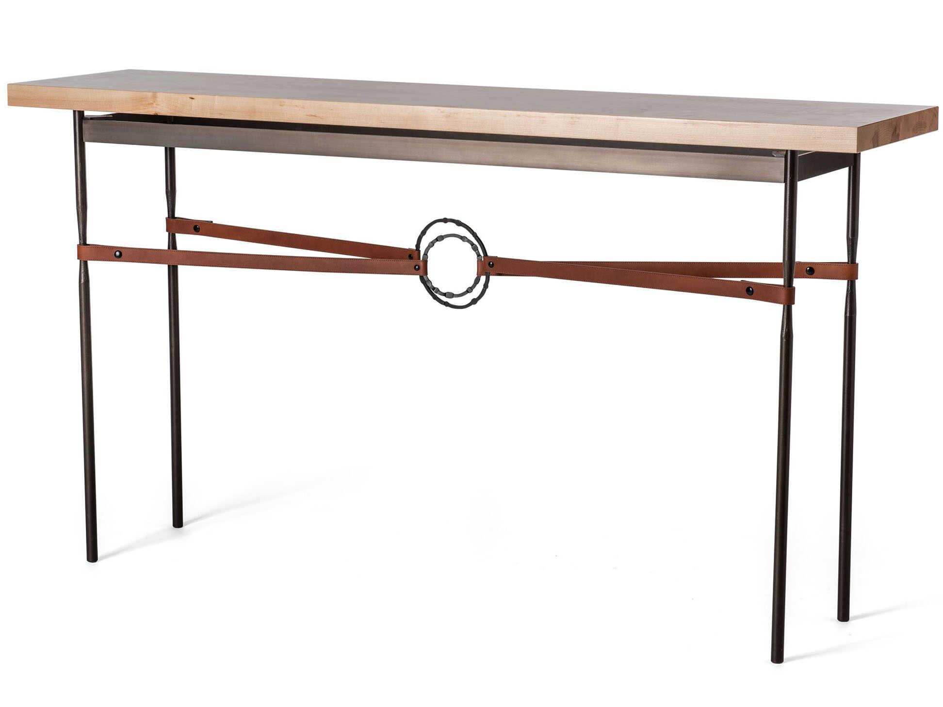 Hubbardton Forge Equus Rectangular Wood Console Table