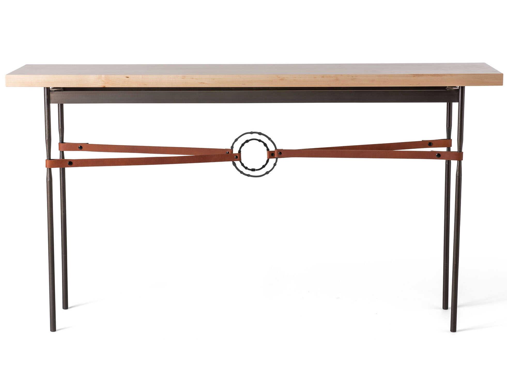 Hubbardton Forge Equus Rectangular Wood Console Table
