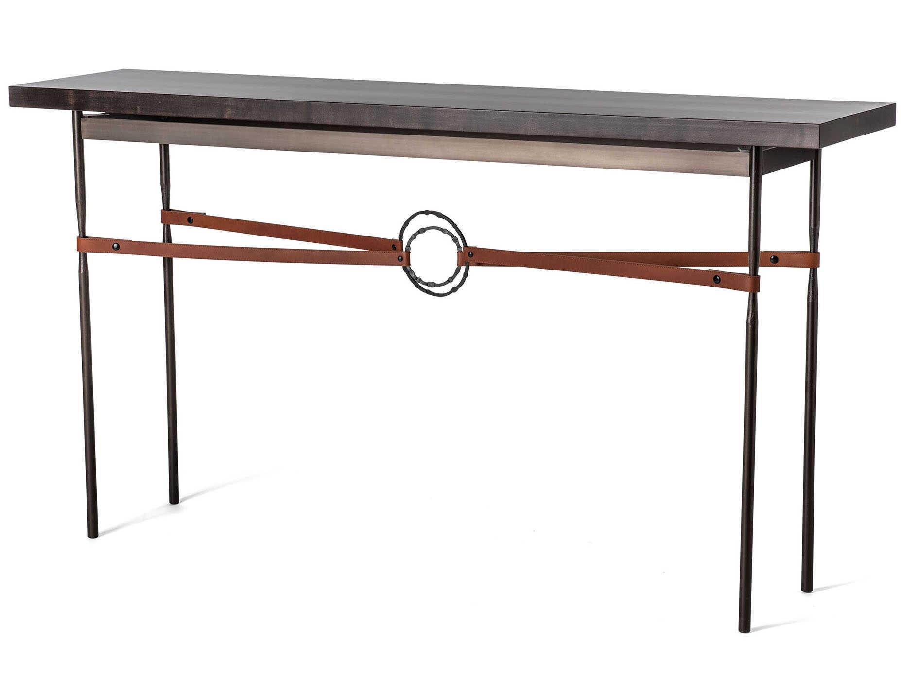 Hubbardton Forge Equus Rectangular Wood Console Table