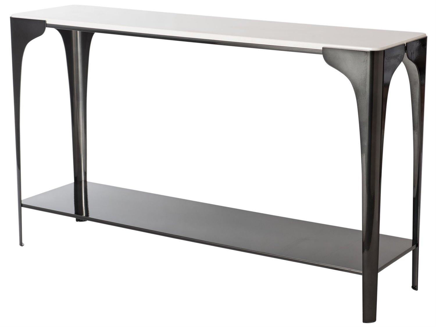 Hubbardton Forge Cove Rectangular Marble Console Table