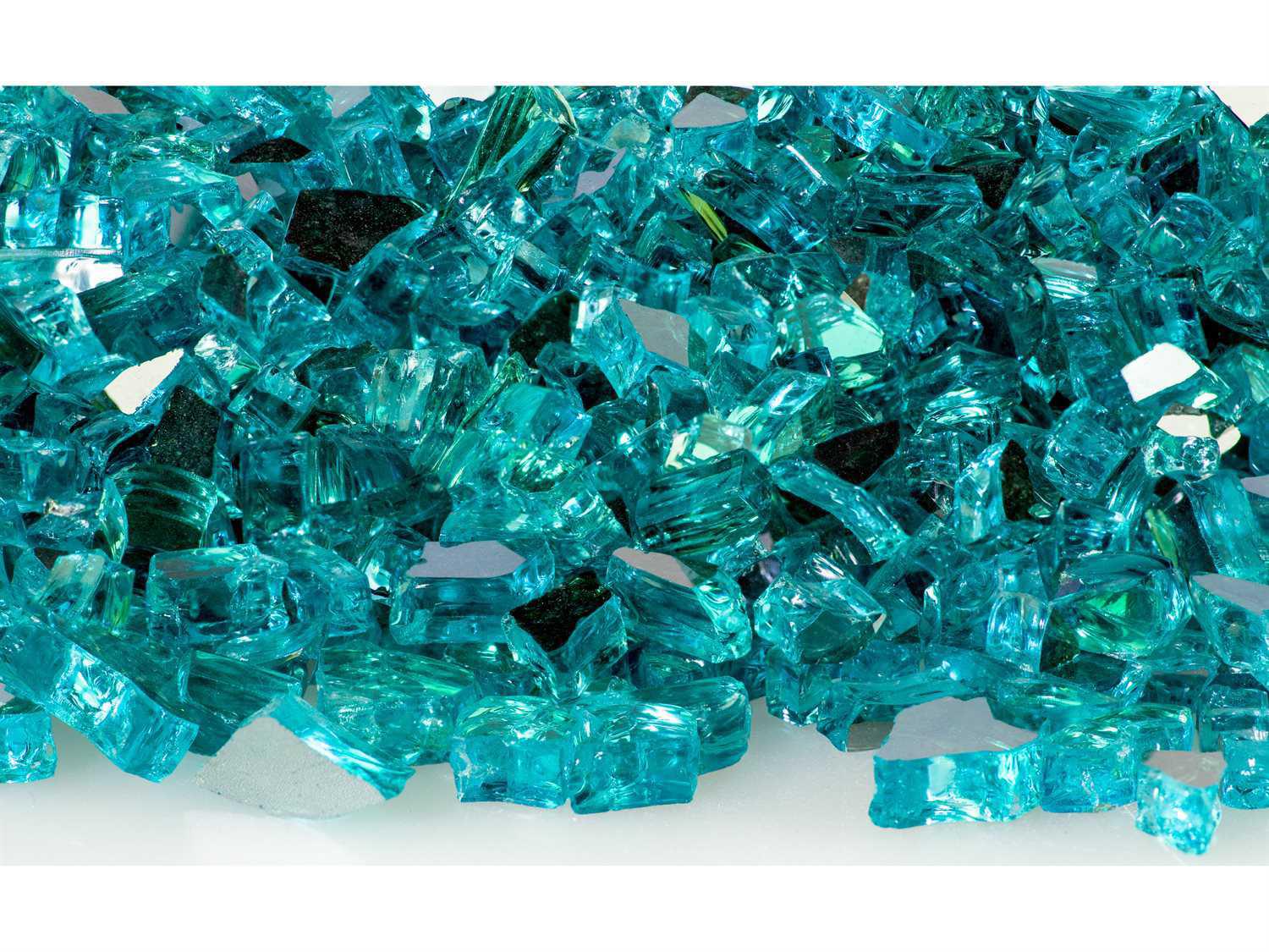 Homecrest Fire Pit Table Caribbean Blue Reflective Fire Jewelry