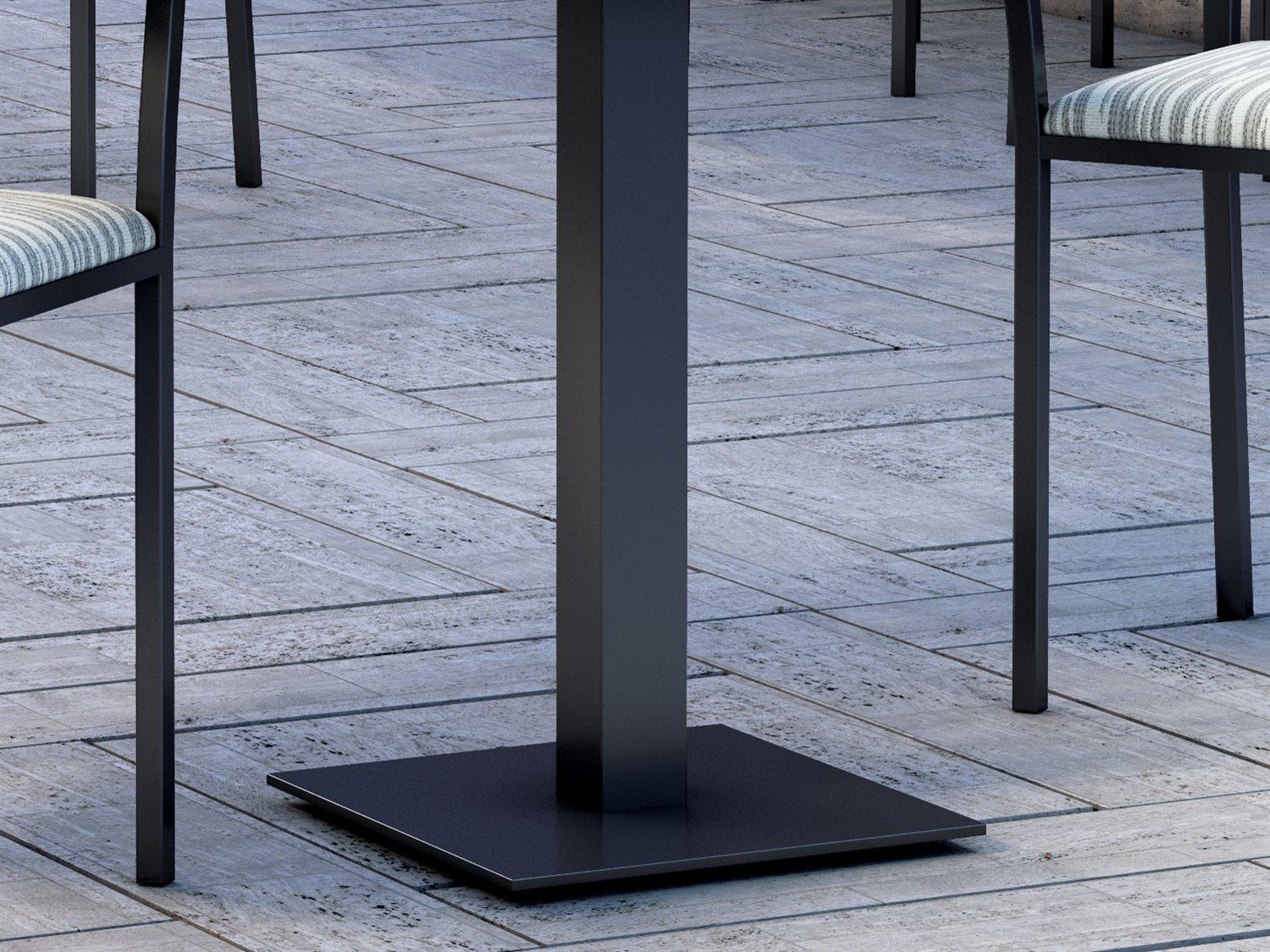 Homecrest Pedestal Bases Aluminum Steel Table Base