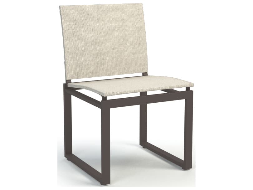Homecrest Allure Sling Aluminum Outdoor Dining Side Chair