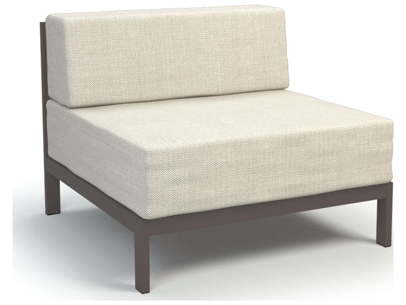 Homecrest Allure Aluminum Modular Patio Lounge Chair