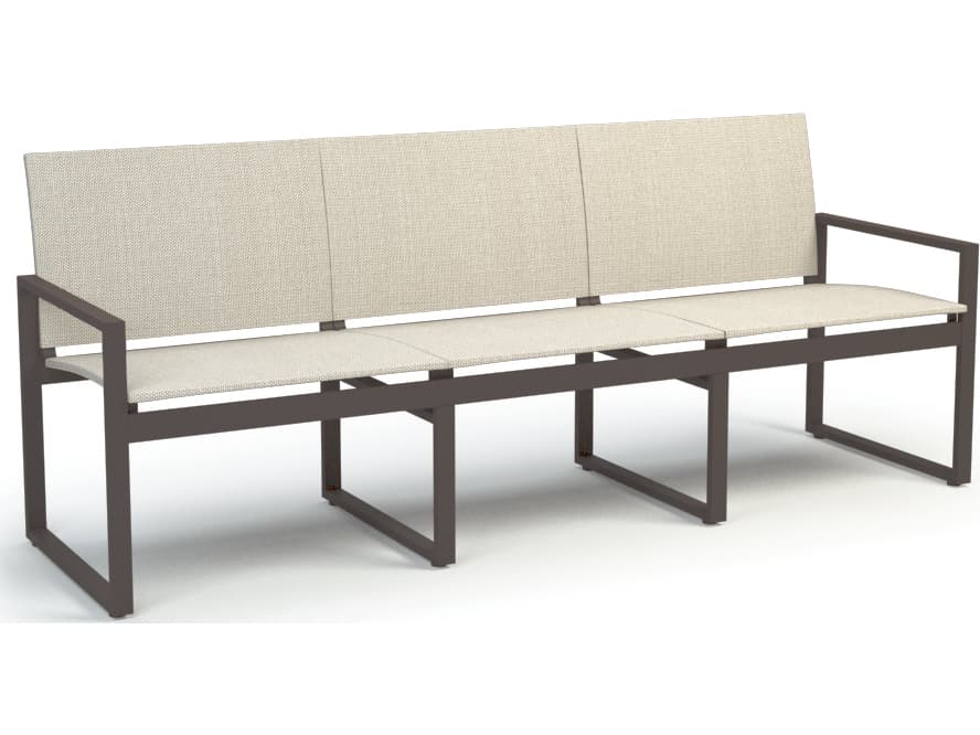 Homecrest Allure Aluminum Sling Outdoor Sofa