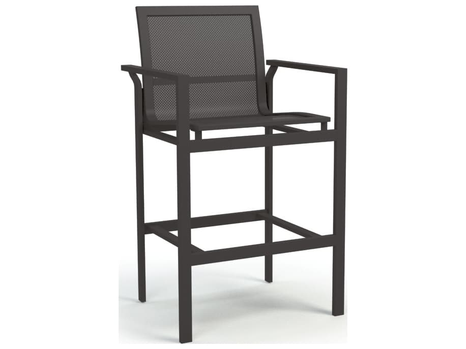 Homecrest Allure Mesh Aluminum Patio Bar Stool