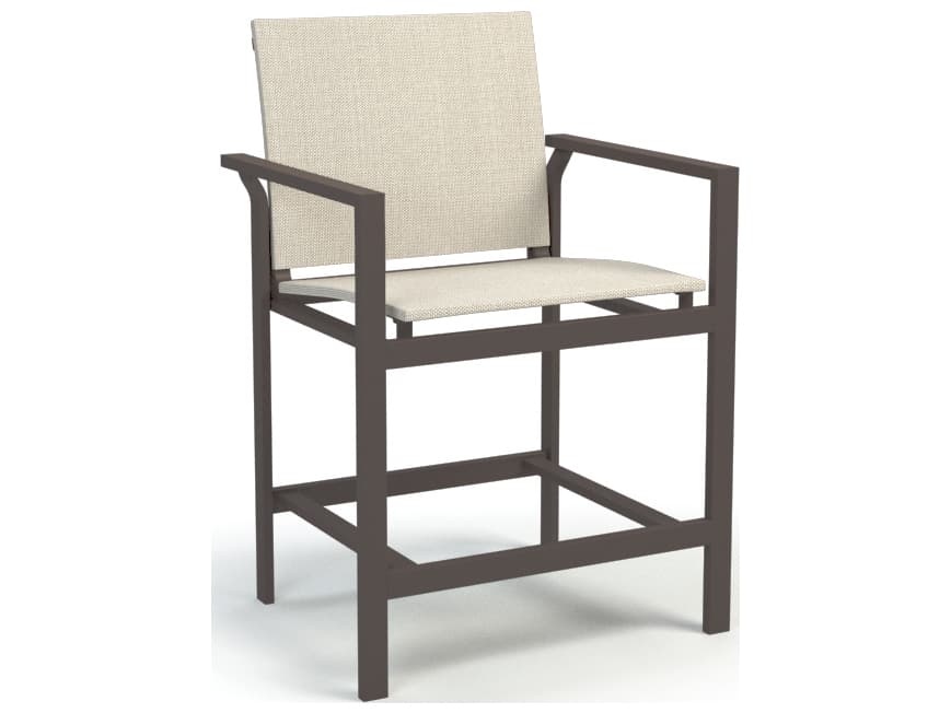 Homecrest Allure Sling Aluminum Counter Arm Stool