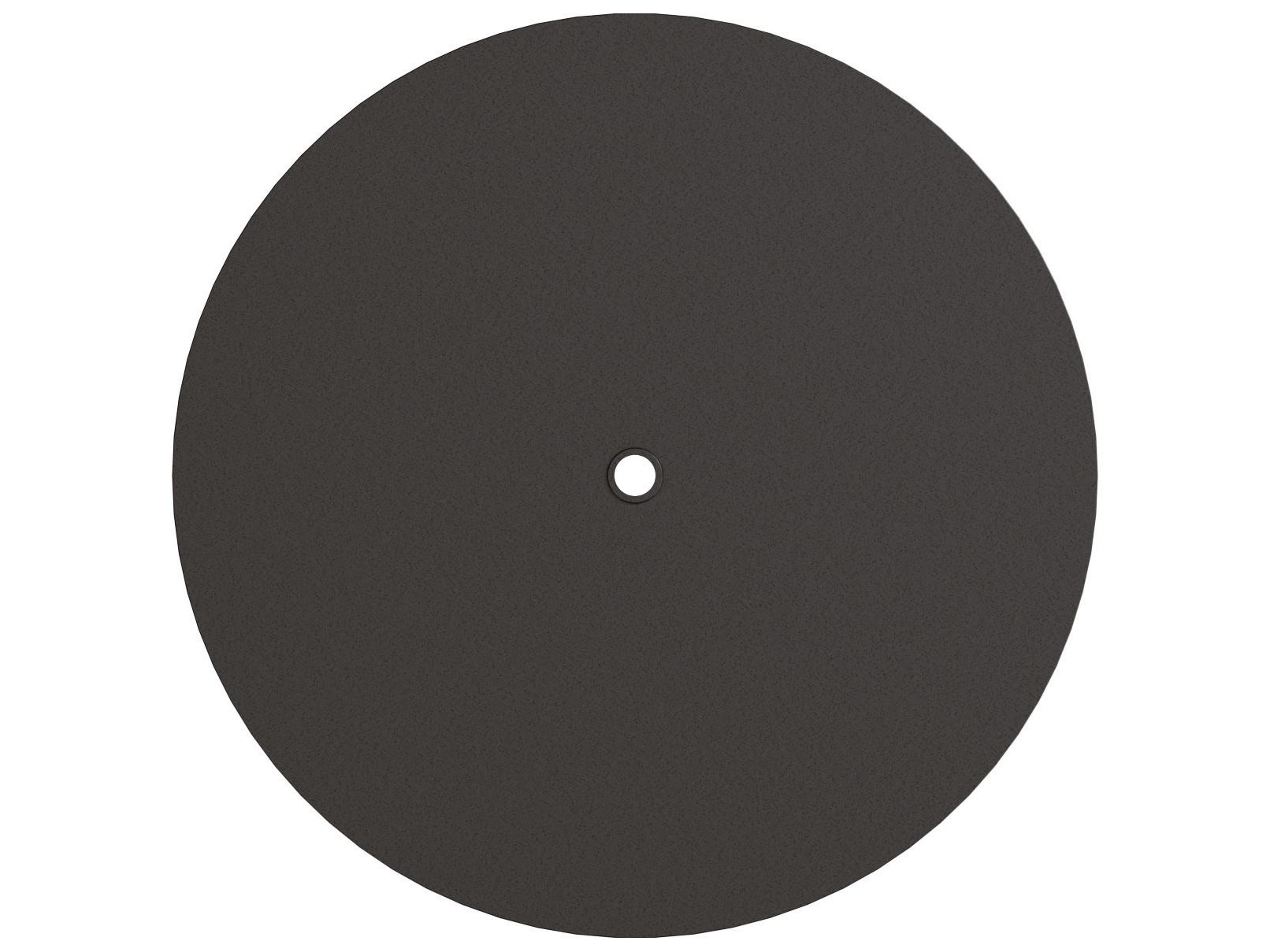 Homecrest Mode Club Aluminum Round Table Top with Umbrella Hole