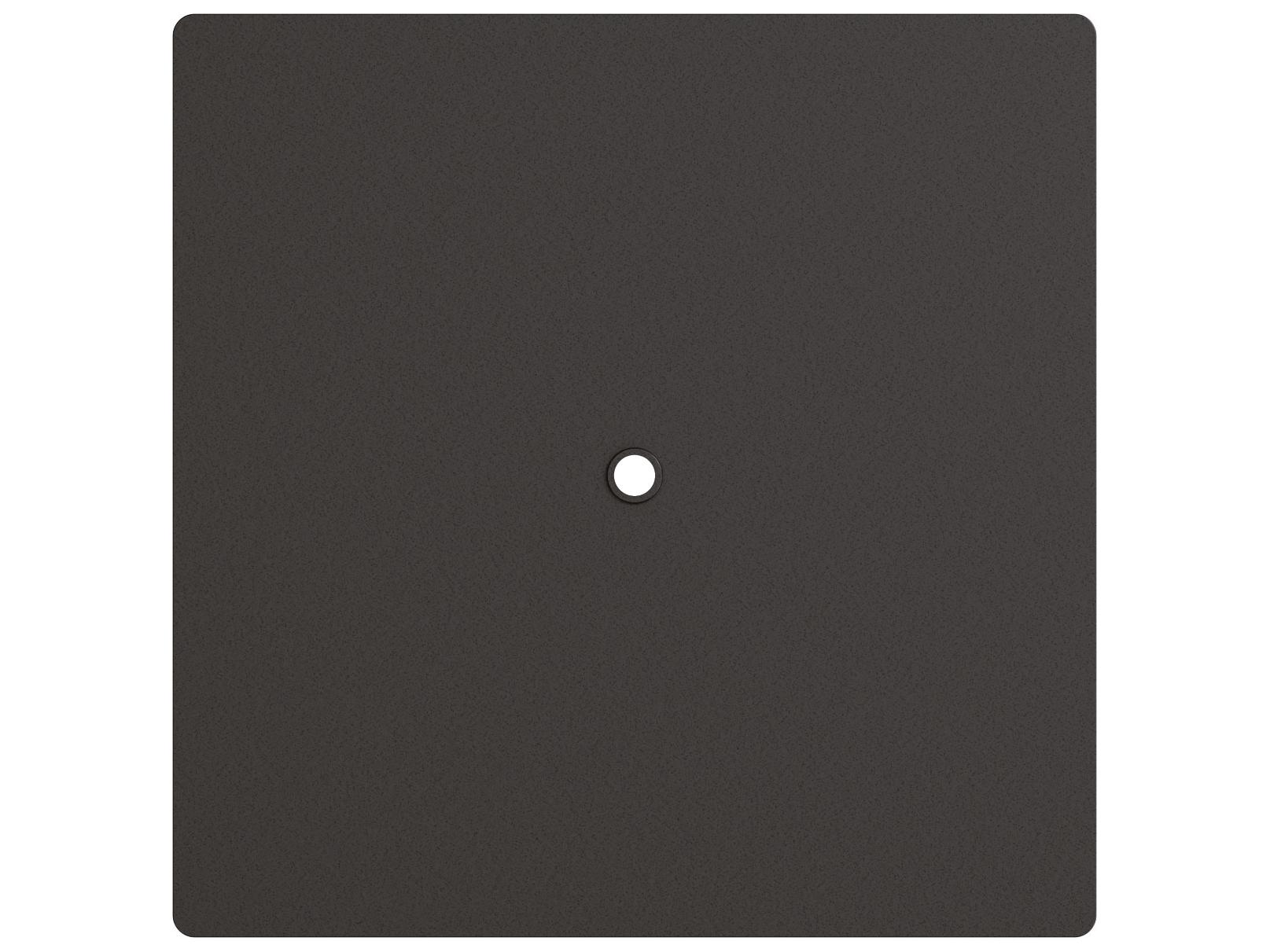 Homecrest Mode Club Aluminum Square Table Top with Umbrella Hole