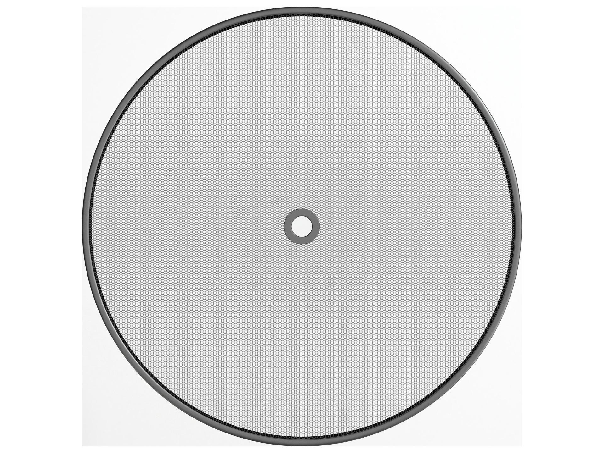 Homecrest Mesh Aluminum Round Table Top with Umbrella Hole