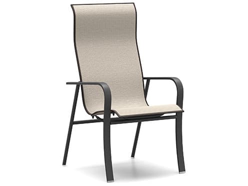 Homecrest Kashton Sling Aluminum High Back Dining Chair
