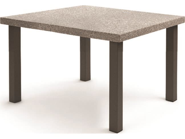 Homecrest Stonegate Aluminum Square Patio Dining Table