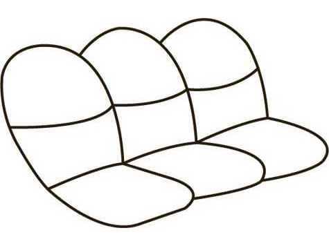 Homecrest Baycrest Replacement Standard Back 3-Seat Glider Cushions