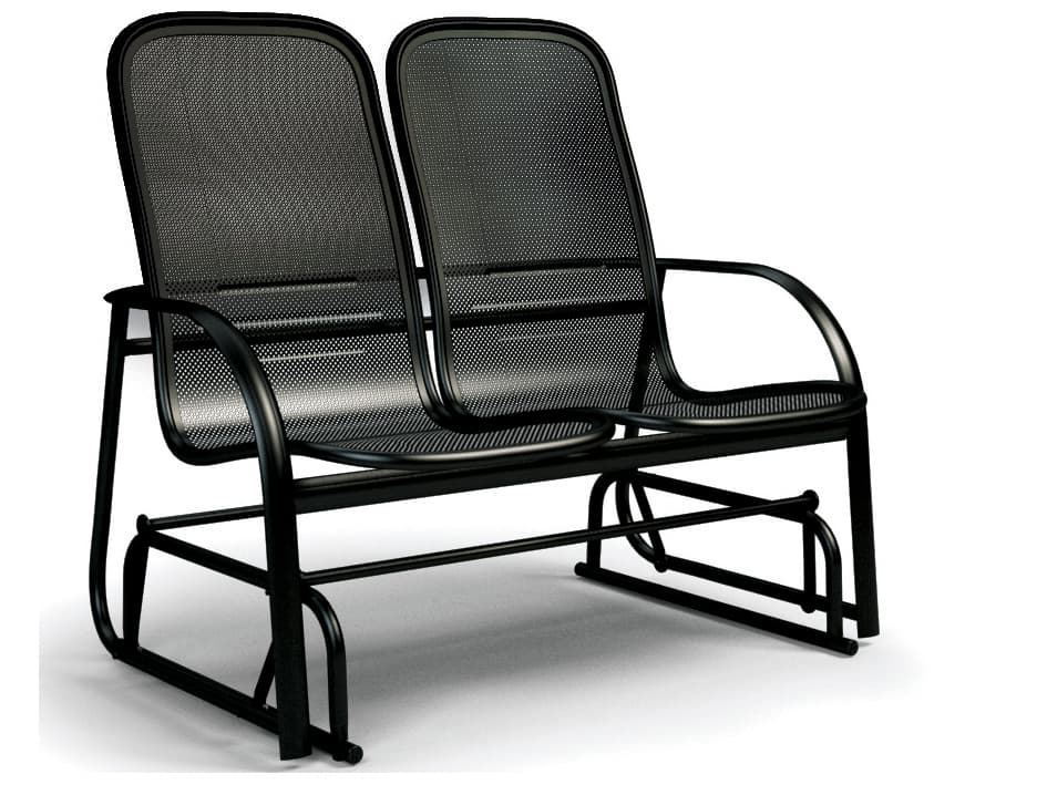 Homecrest Florida Mesh Aluminum High Back Arm Glider Loveseat Replacement Cushions