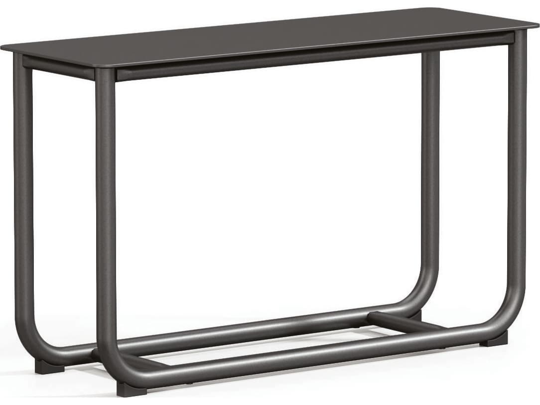 Homecrest Infiniti Air Sensation Sling Aluminum Rectangular Outdoor End Table