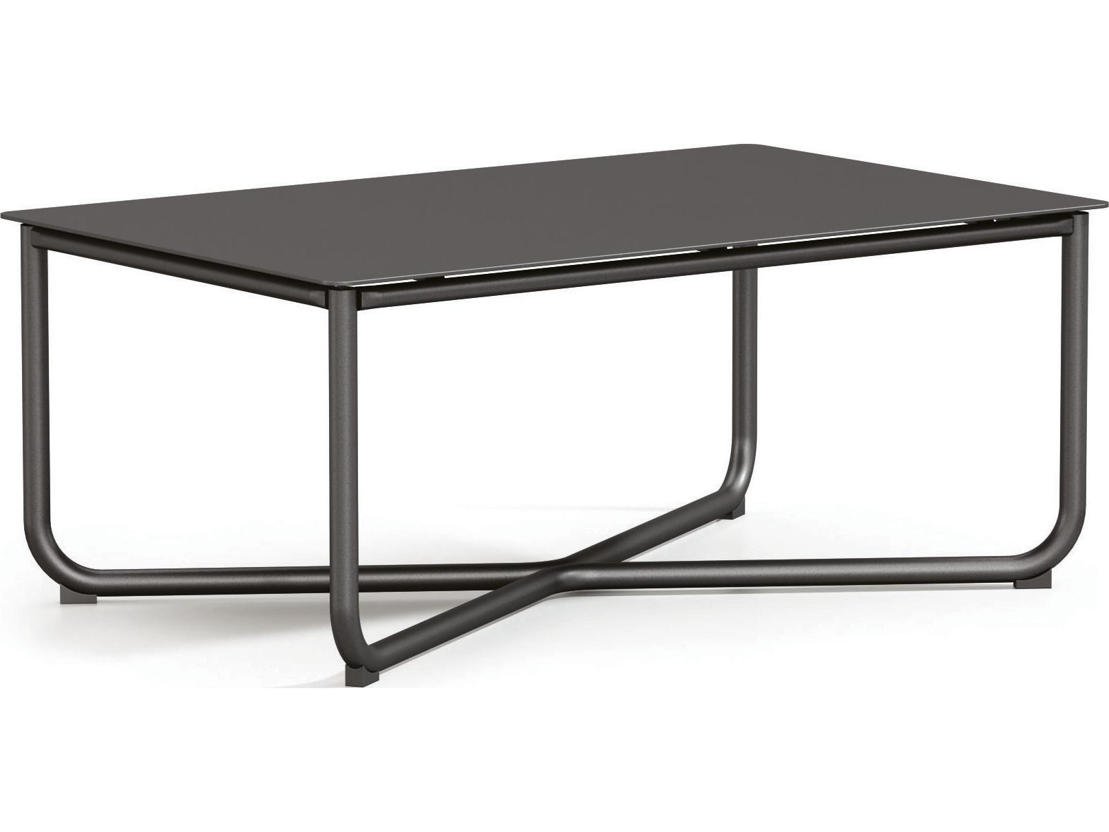 Homecrest Infiniti Air Sensation Sling Aluminum Rectangular Patio Coffee Table