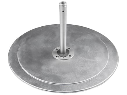 Homecrest Sol Cantilever 40" Round Double Plate Stack Umbrella Base