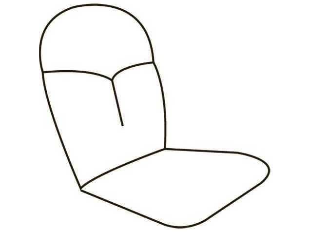 Homecrest Kensington Replacement High Back Swivel Rocker Cushions