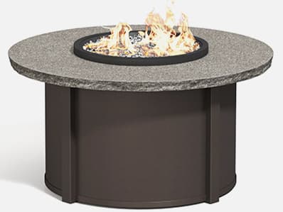 Homecrest Shadow Rock Aluminum Round Fire Pit Table Top