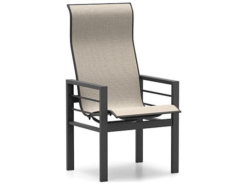 Homecrest Sutton Sling Aluminum High Back Dining Chair