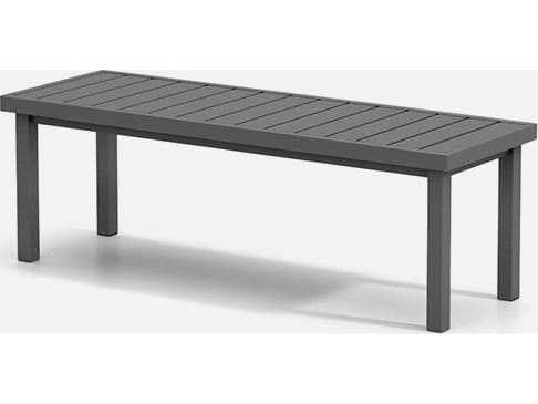 Homecrest Latitude Aluminum Rectangular Patio Bench