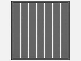 Homecrest Latitude Aluminum Square Table Top