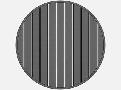 Homecrest Latitude Aluminum Round Table Top