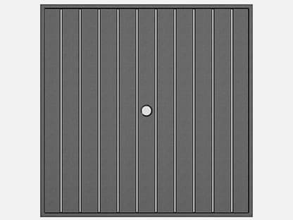 Homecrest Latitude Square Table Top with Umbrella Hole