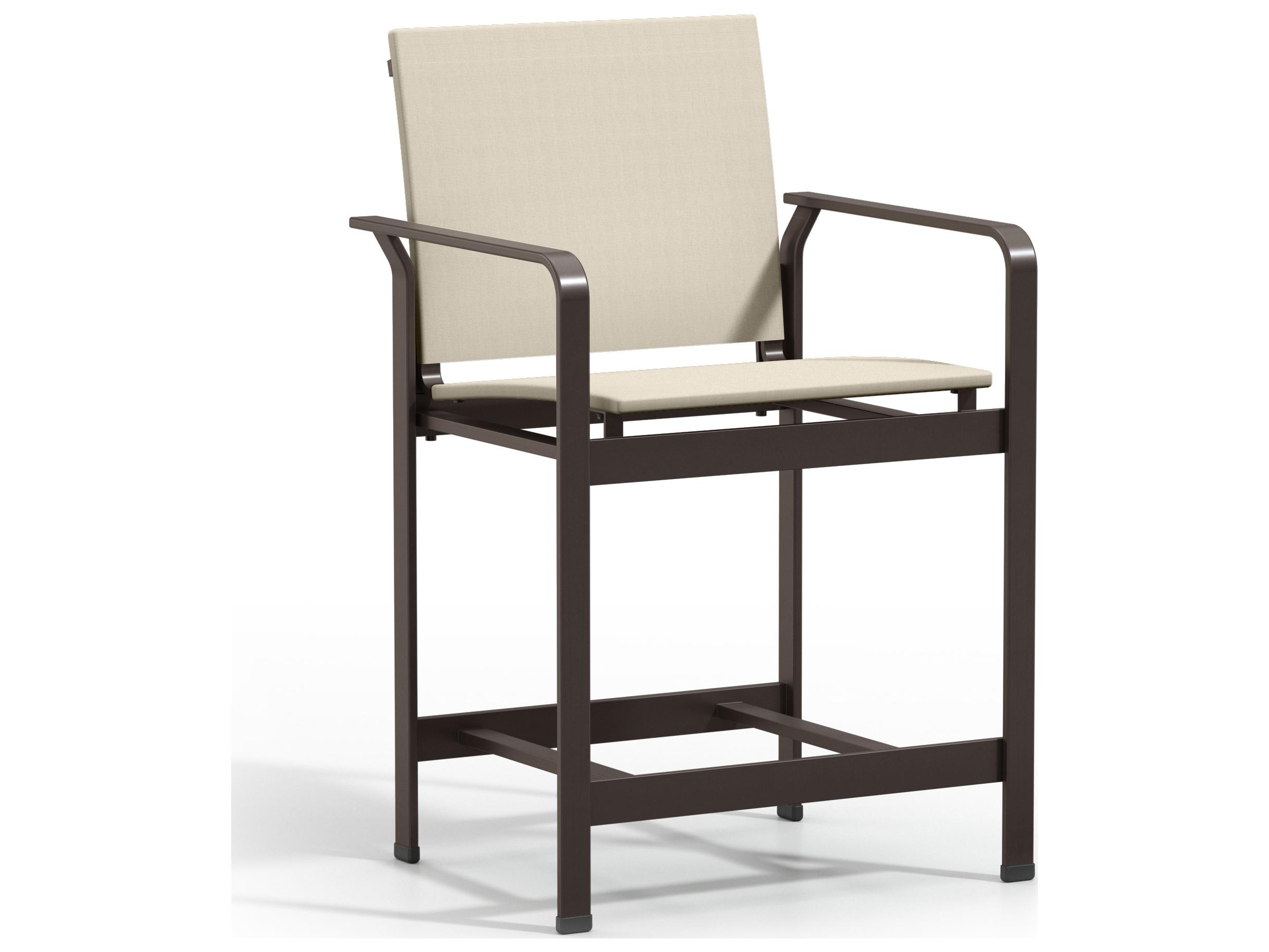 Homecrest Elevate Sling Aluminum Counter Arm Stool