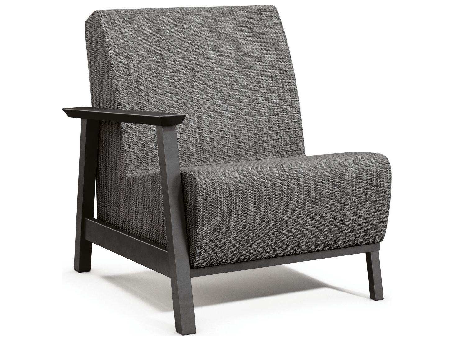 Homecrest Revive Air Sensation Sling Aluminum Right Arm Outdoor Lounge Chair