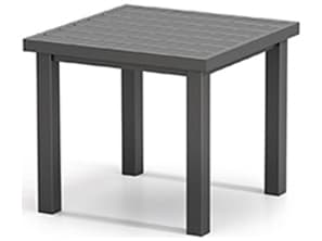 Homecrest Latitude Aluminum 24" Square End Table