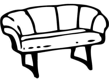 Homecrest Vintage Wire Frame Loveseat Replacement Cushion