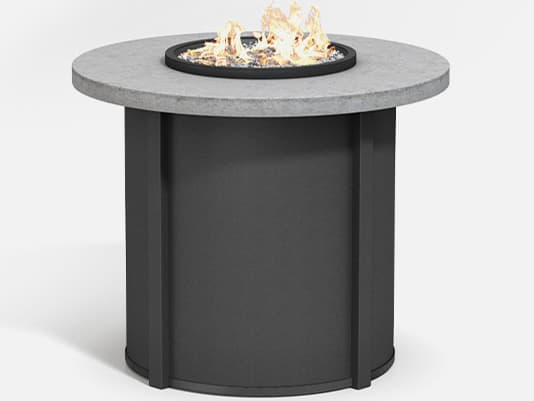 Homecrest Aluminum Round Counter Fire Pit Table Base