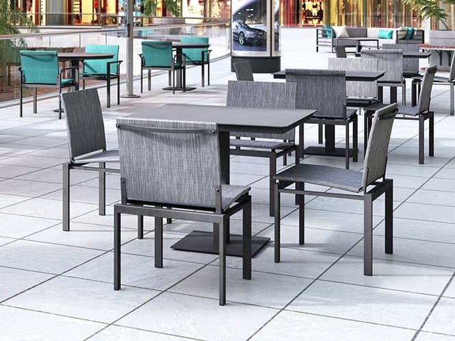 Homecrest Allure Sling Aluminum Outdoor Dining Set