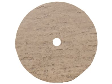 Homecrest Sandstone Faux Round Top with Umbrella Hole