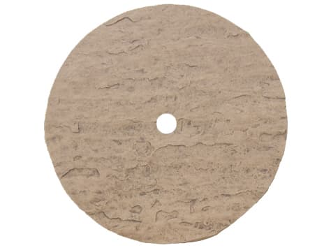 Homecrest Sandstone Faux Round Table Top with Umbrella Hole