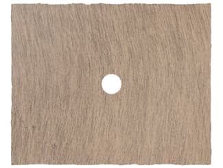 Homecrest Slate Rectangular Table Top with Umbrella Hole