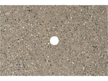 Homecrest Stonegate Rectangular Table Top with Umbrella Hole