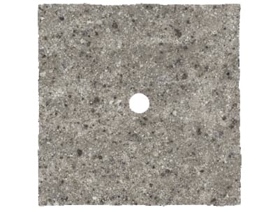 Homecrest Shadow Rock Square Table Top with Umbrella Hole