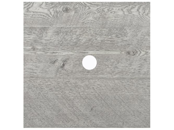 Homecrest Timber Faux Wood Square Table Top with Umbrella Hole