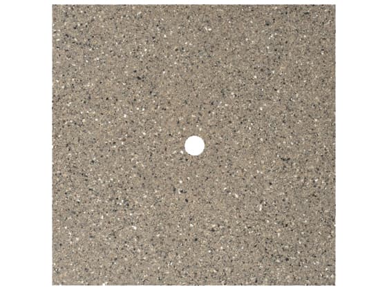 Homecrest Stonegate Square Table Top with Umbrella Hole